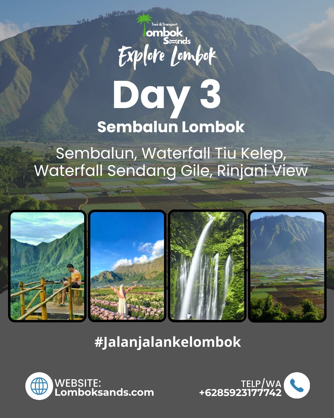 Explore Lombok 3D