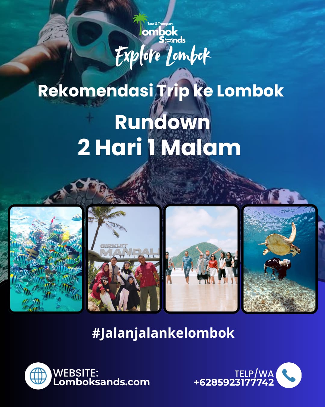 Explore Lombok 2D 1N